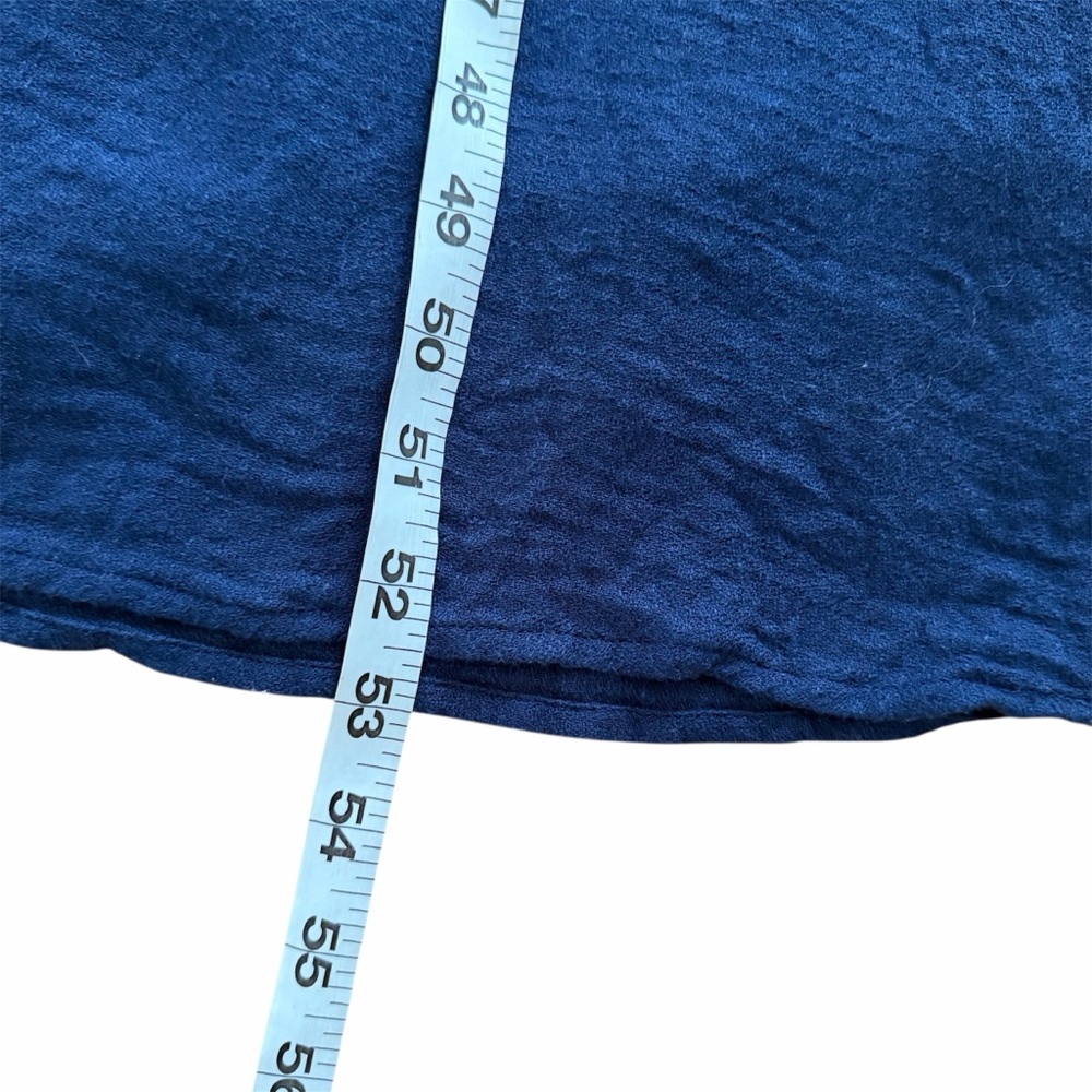 FAHERTY Coast To Coast Midi Dress in Navy - Excellent Pre-Owned Condition, Large - Picture 15 of 16